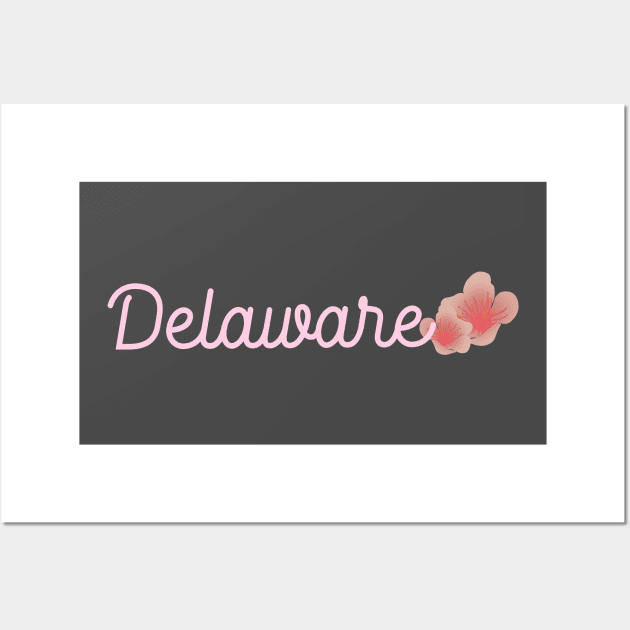 Delaware peach blossom Wall Art by novabee
